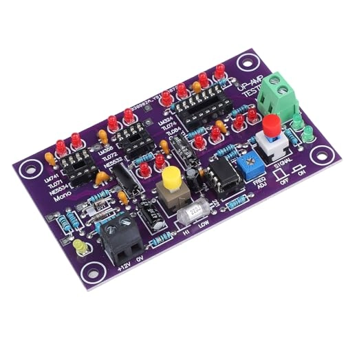 Operational Amplifier Test Board - High Low Speed Chip Detection Wide Compatibility