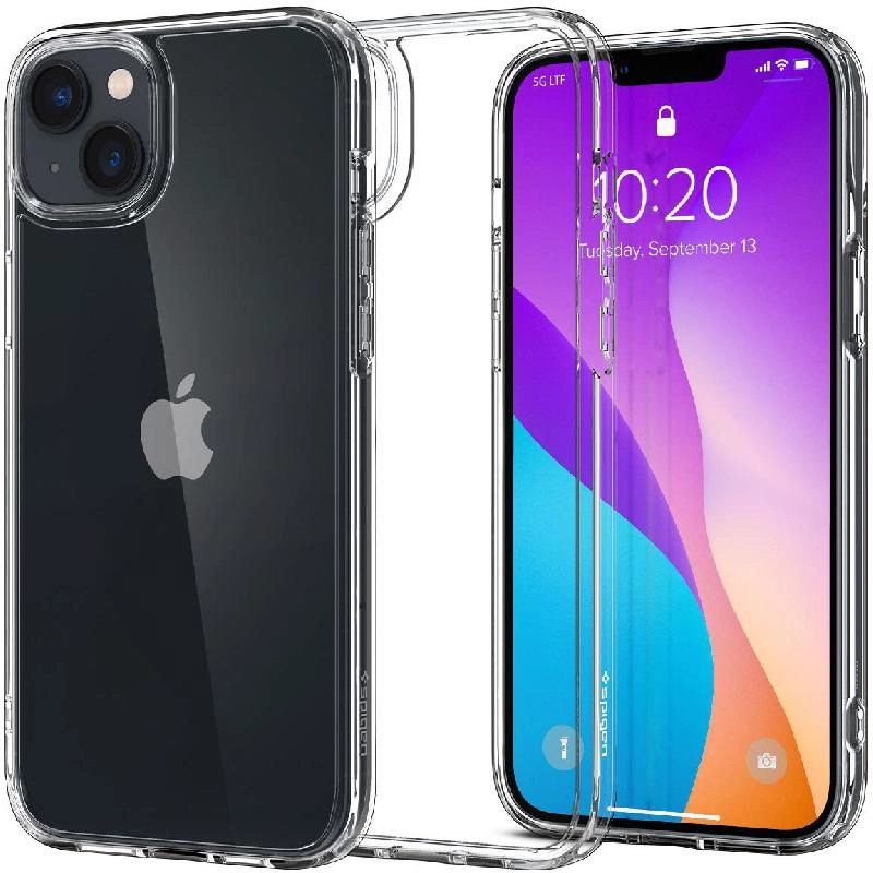 Crystal Hybrid Back Cover for iPhone 15