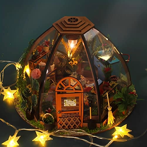 DIY Dollhouse - Romantic Miniature with Furniture