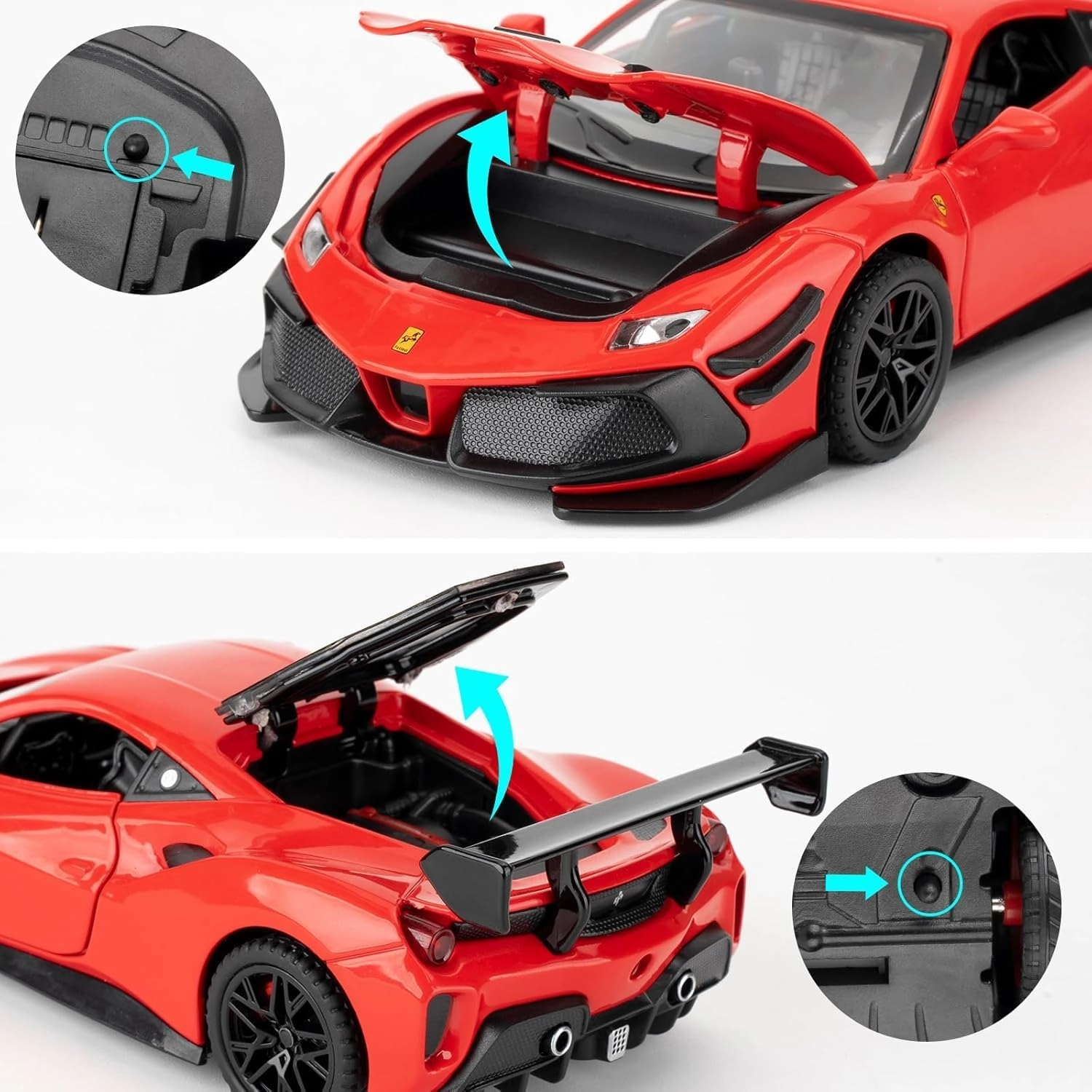 Ferrari 488 - 1:32 1 pcs
