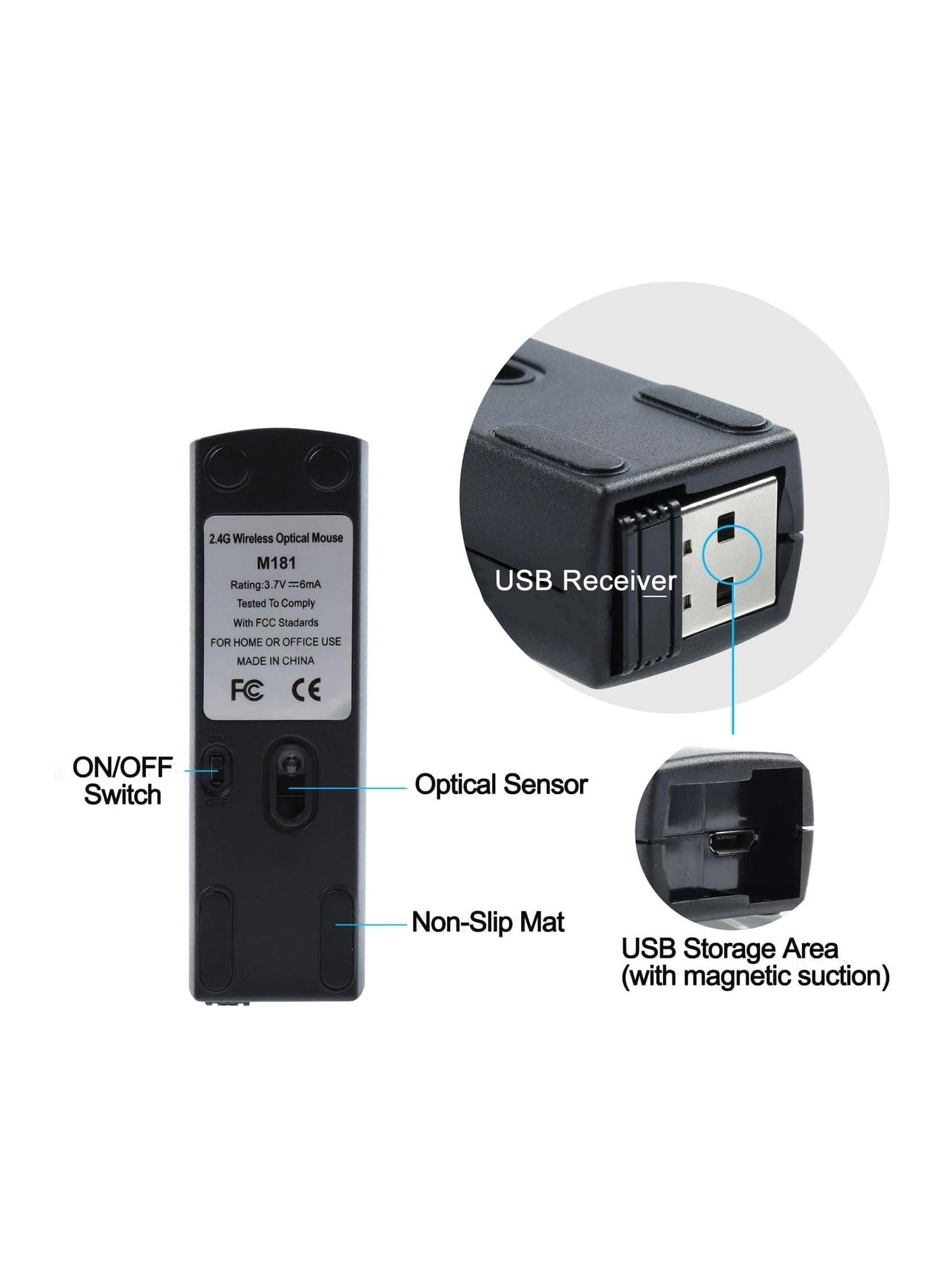 Wireless Mouse - Dual Mode (BT+2.4G)