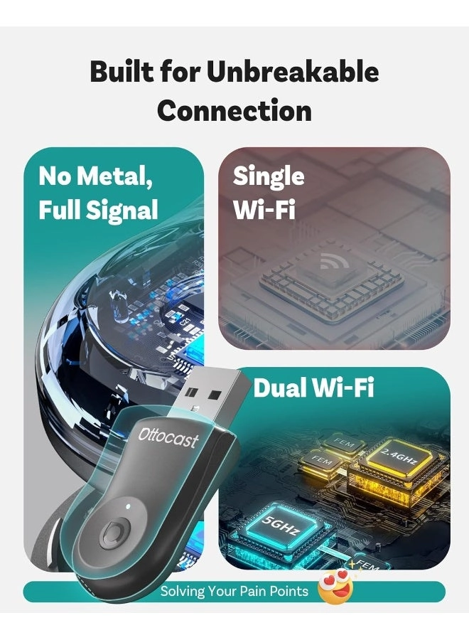 Mini 2025 - Wireless CarPlay Android Auto USB