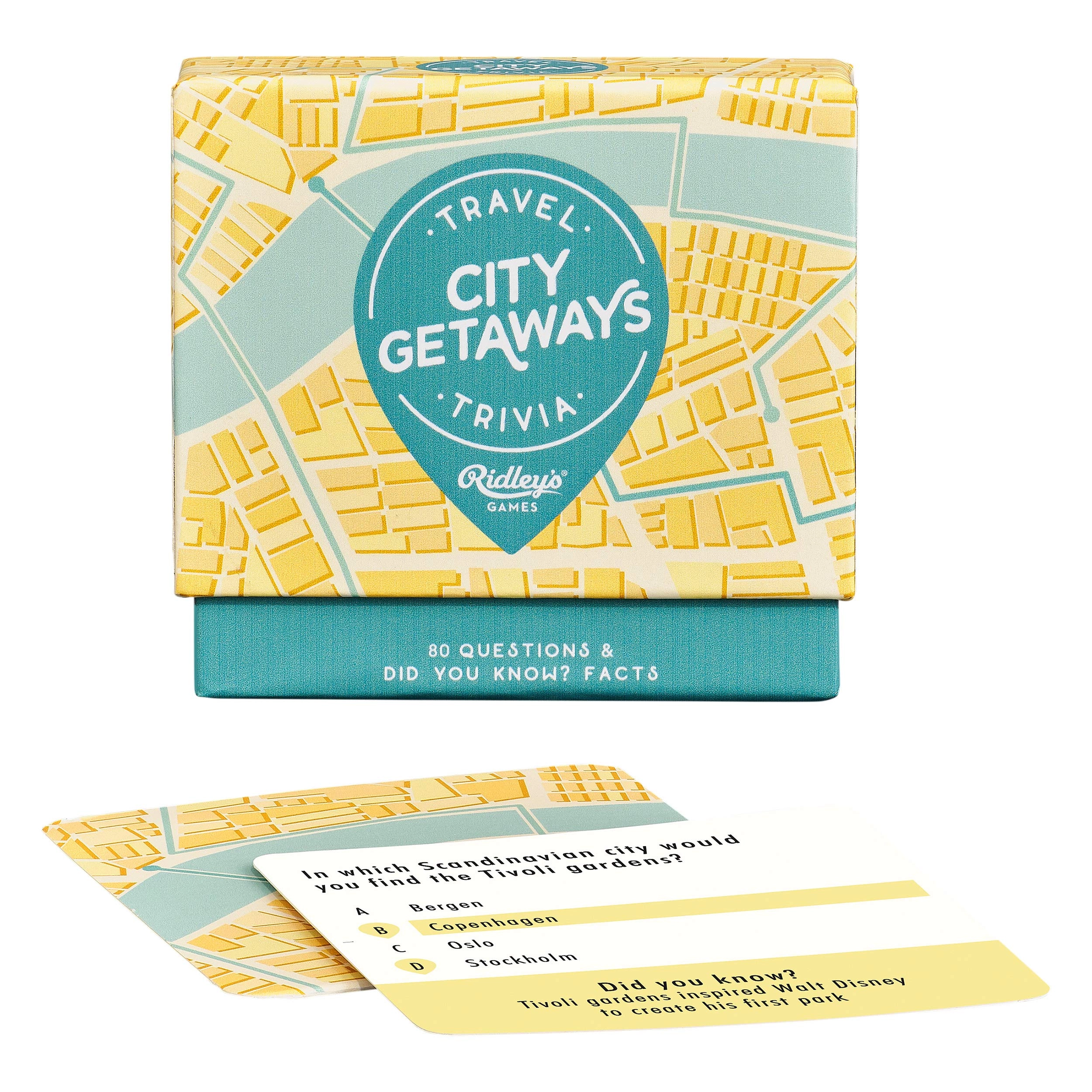 Ridley's City Getaways: Travel Trivia - Card Game