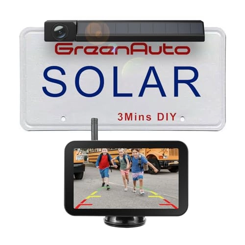 Solar Wireless Digital Reversing Camera - wireless 1080P