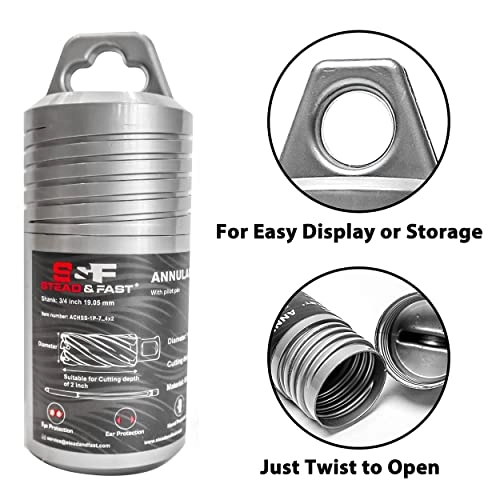 Annular Cutter - High Speed Steel (HSS) 1 1.75 Inches