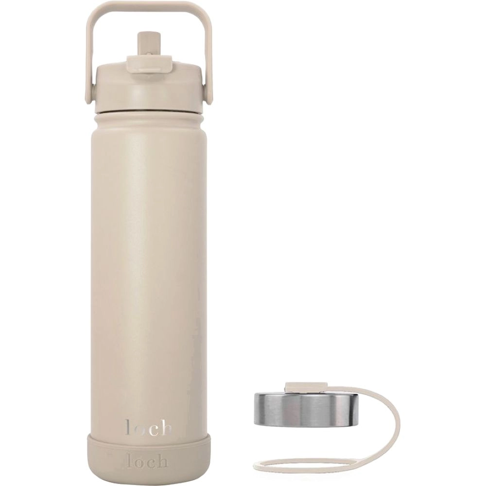 LOCH Copper Water Bottle - 2 in 1 Straw Lid 650 ml