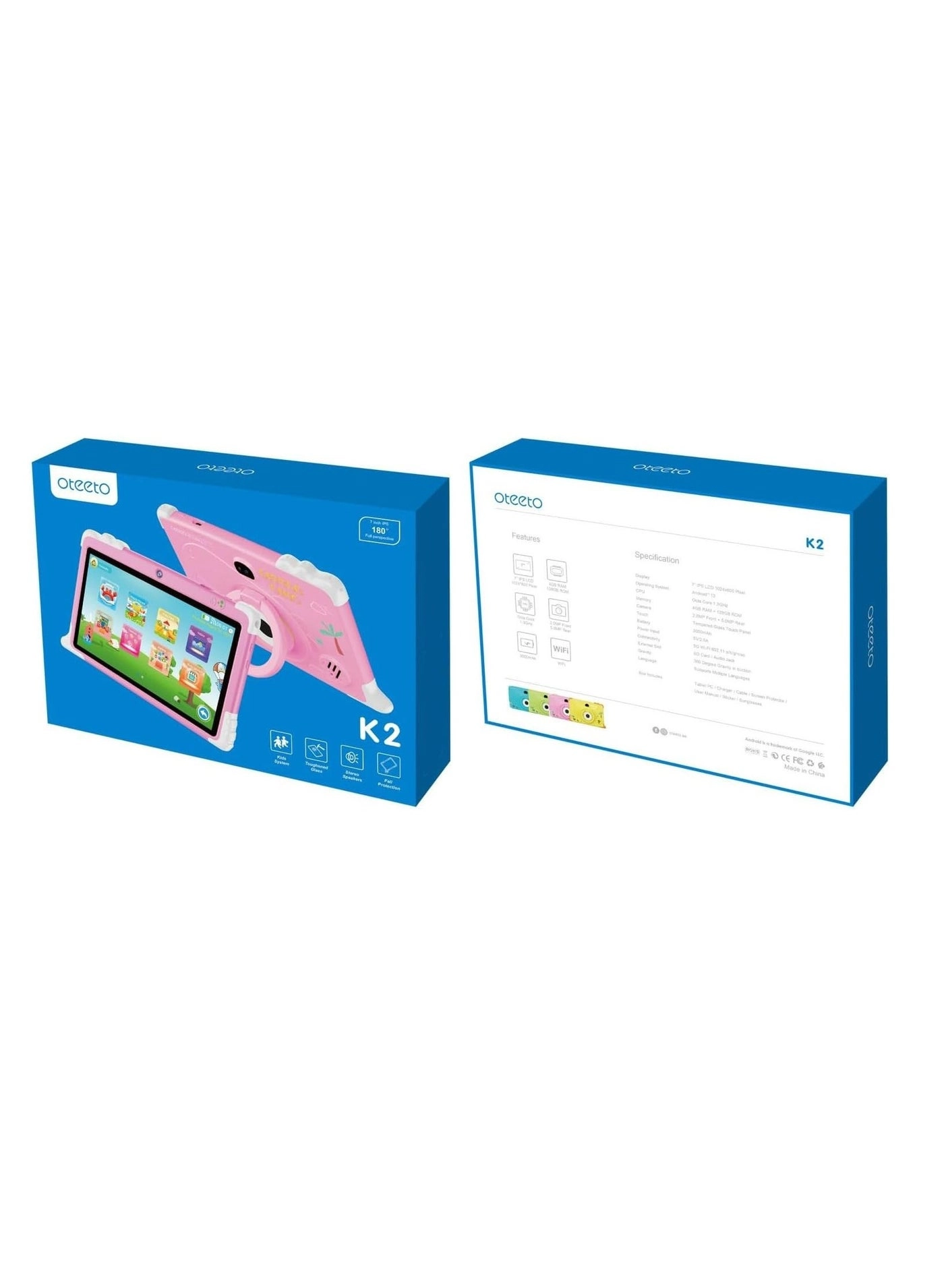 K2 Tablet - 4GB 7 Inch 128GB