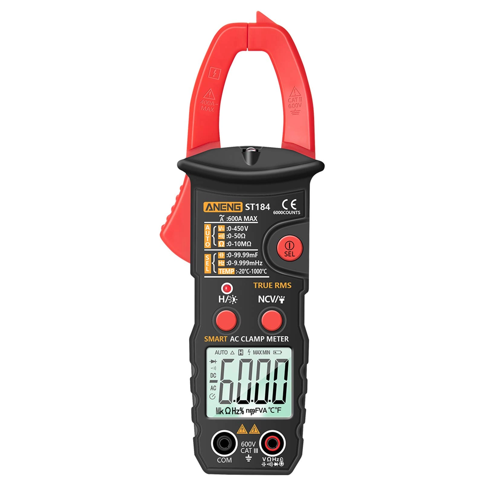 True RMS Digital Multimeter Clamp Meter