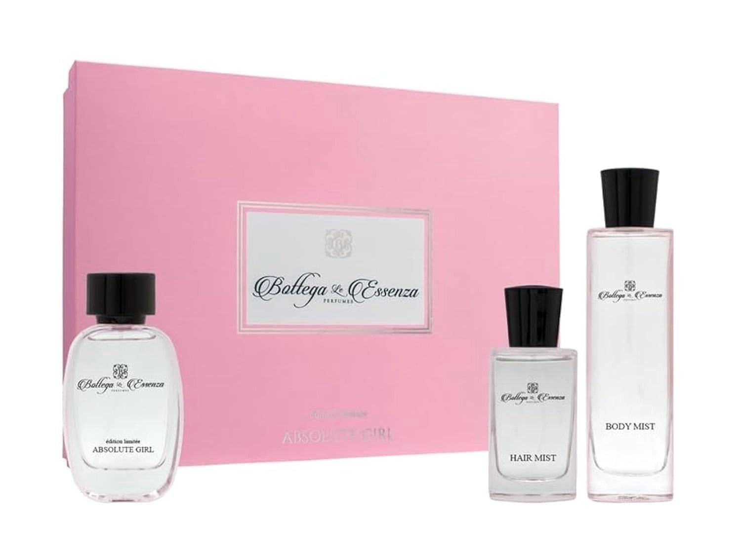 BOTTEGA LE ESSENZA Absolute Girl + Body Mist + Hair Mist - 3pcs