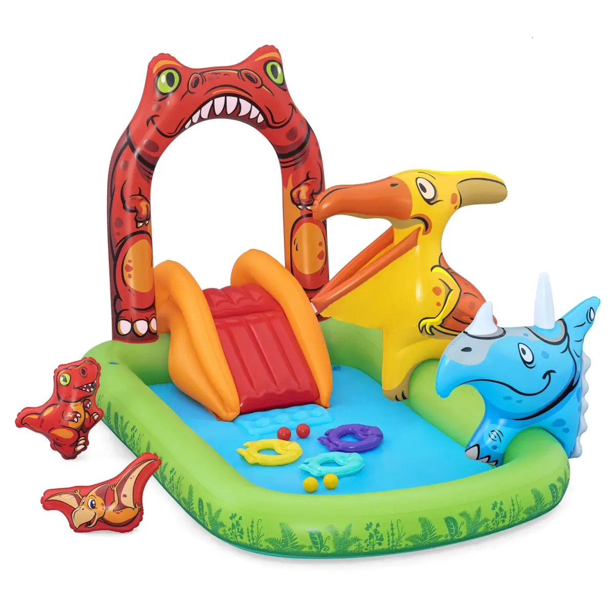 Bestway Jurassic Water Play Center - Multicolor 2.41 x 1.4 x 1.37 cm