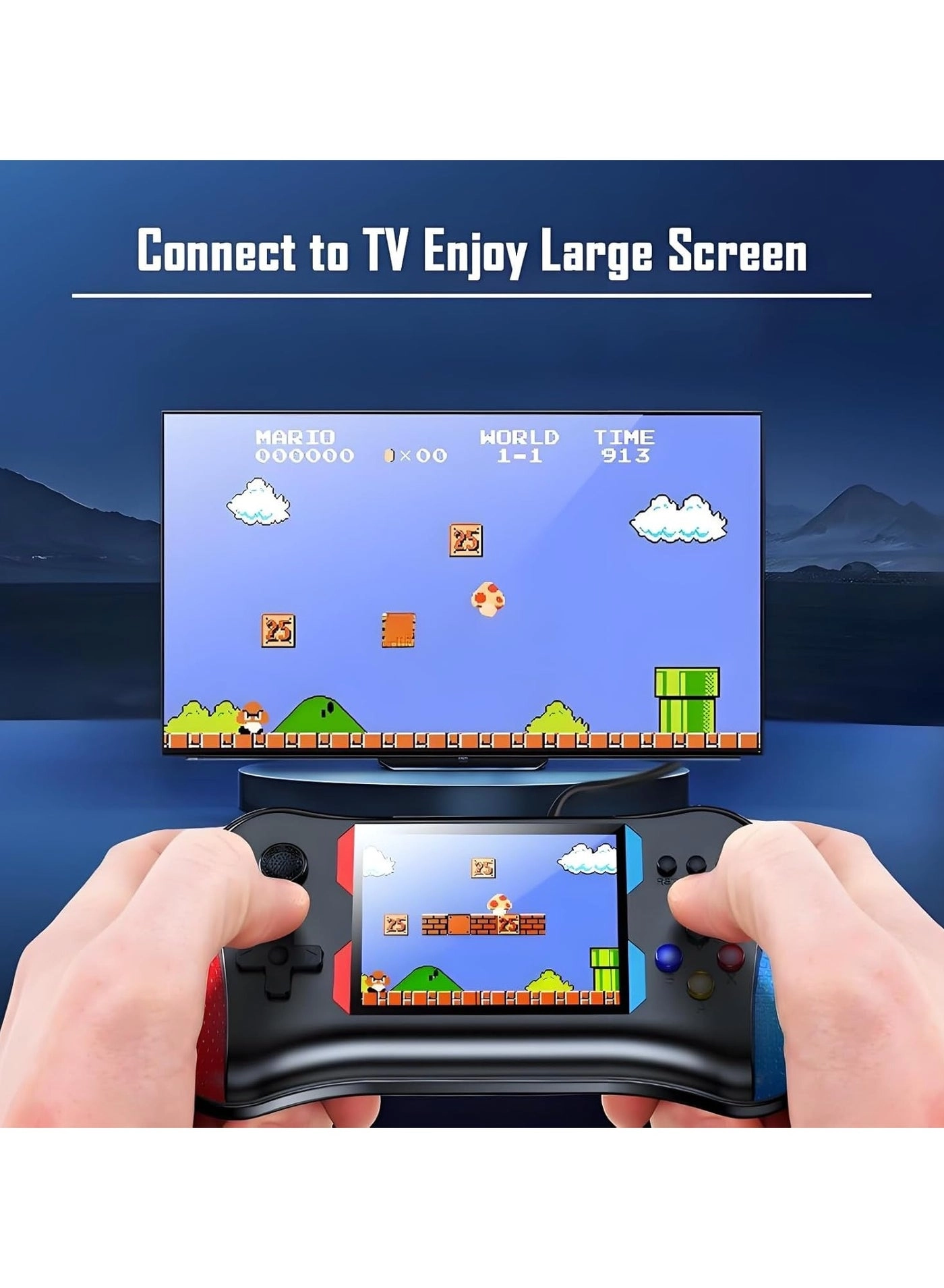 Retro Portable Game Console