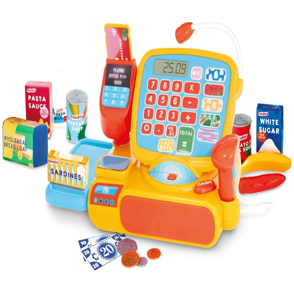 Cash Register Playset - working calculator play debit card (66450)