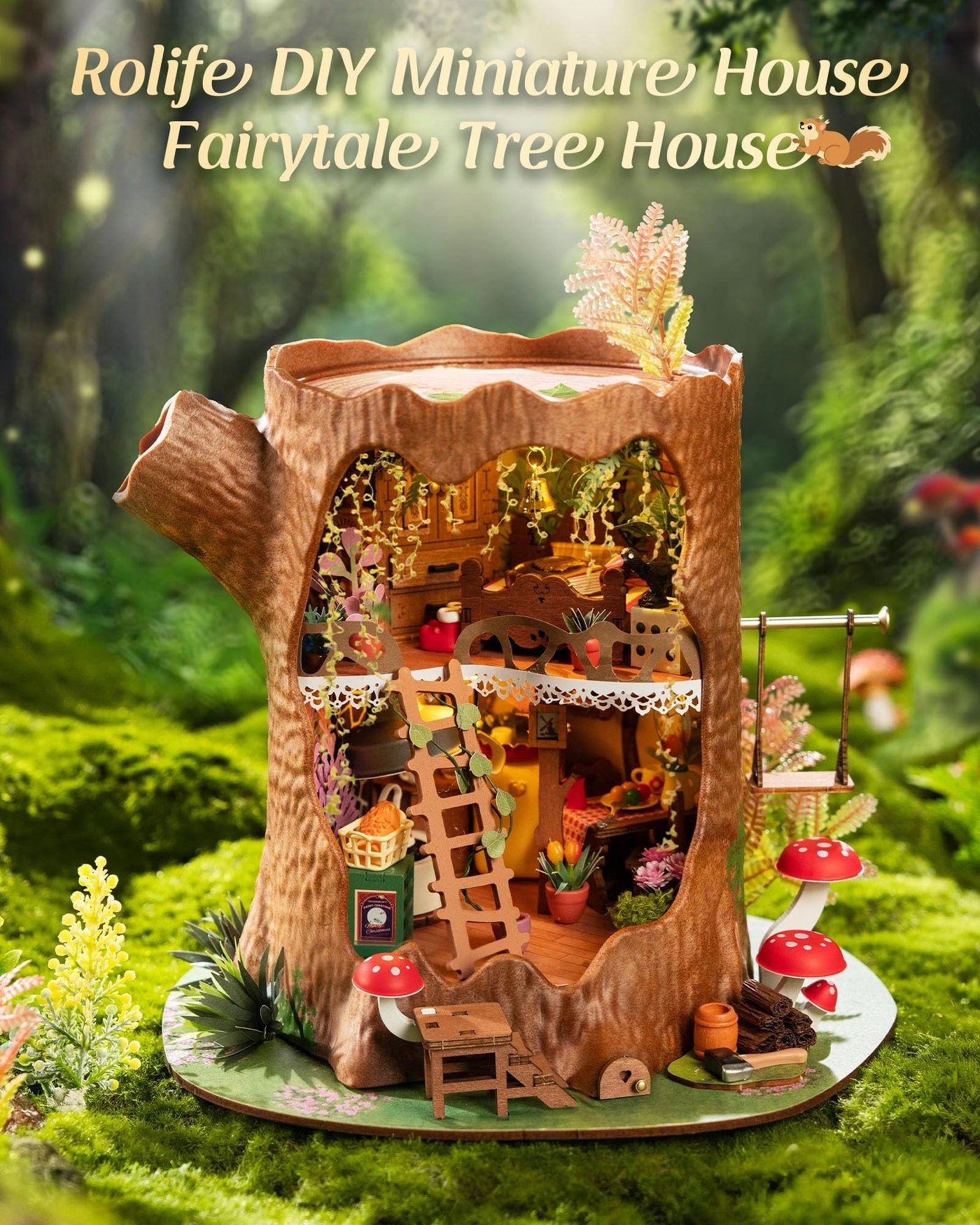Fairytale Tree House - Forest 1:144