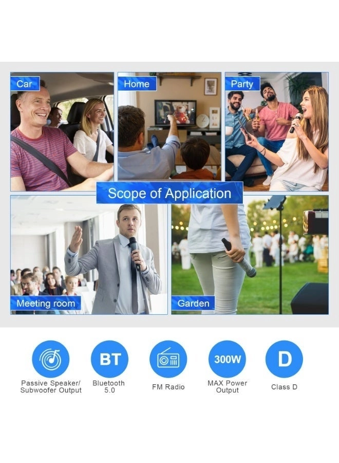 BT-298A - 2.0CH 40W+40W