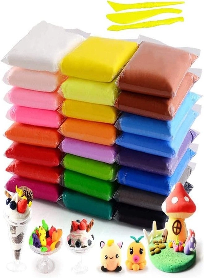 Air Dry Clay - Non-Toxic with Tools 12pcs.