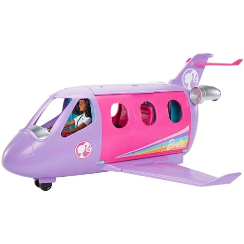 Barbie Life in the City Airplane Adventures - Pilot Doll Toy Puppy 15 Accessories Ages 3+