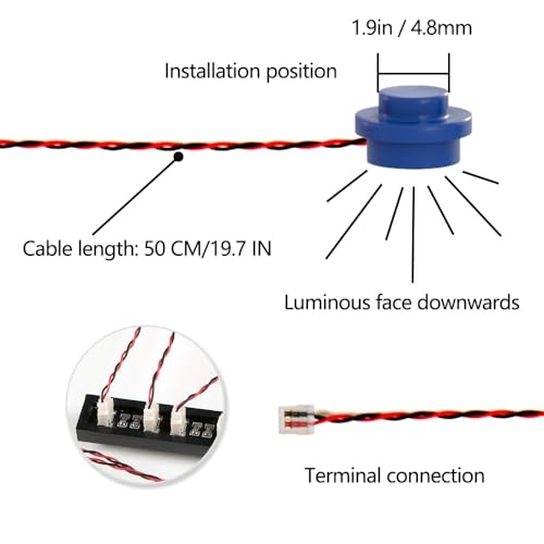 1 * 1 Dot LED Light - 14 pcs