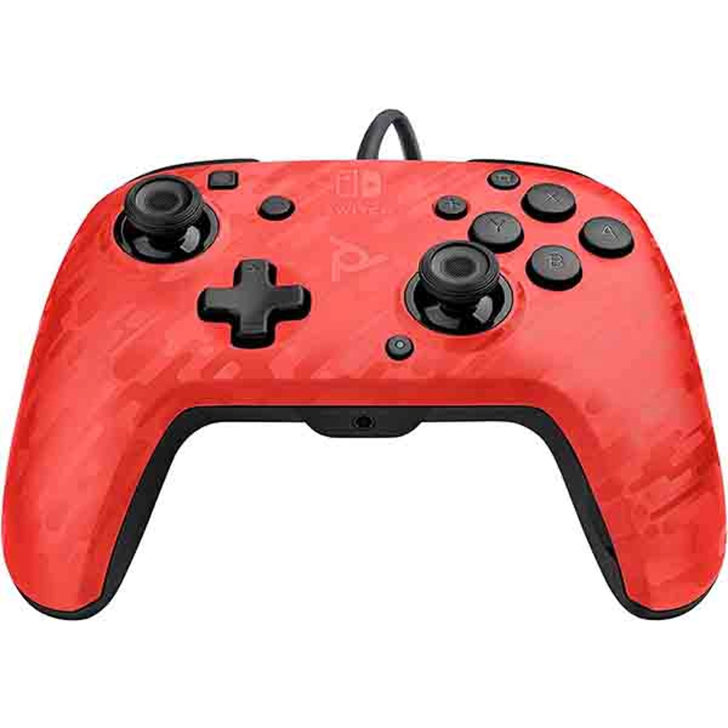 Nintendo Switch Faceoff Controller Camo Red
