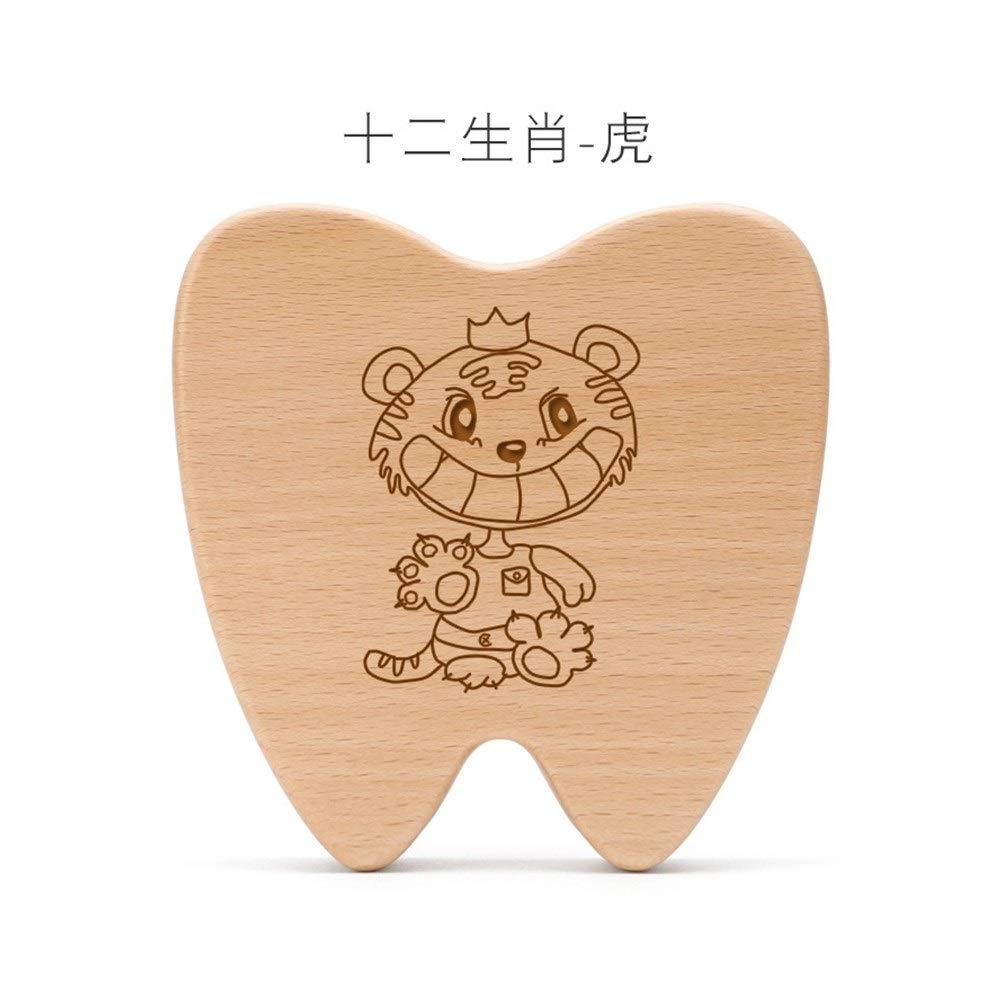 Deciduous Tooth Box - wooden