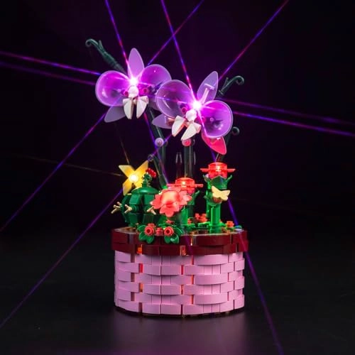 LED Light Set - Compatible with 43237 Isabela's Flowerpot USB Battery Powered