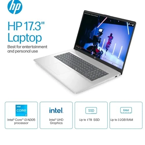 17 inch Laptop - 17.3'' Core i3 32GB DDR4 1000GB SSD
