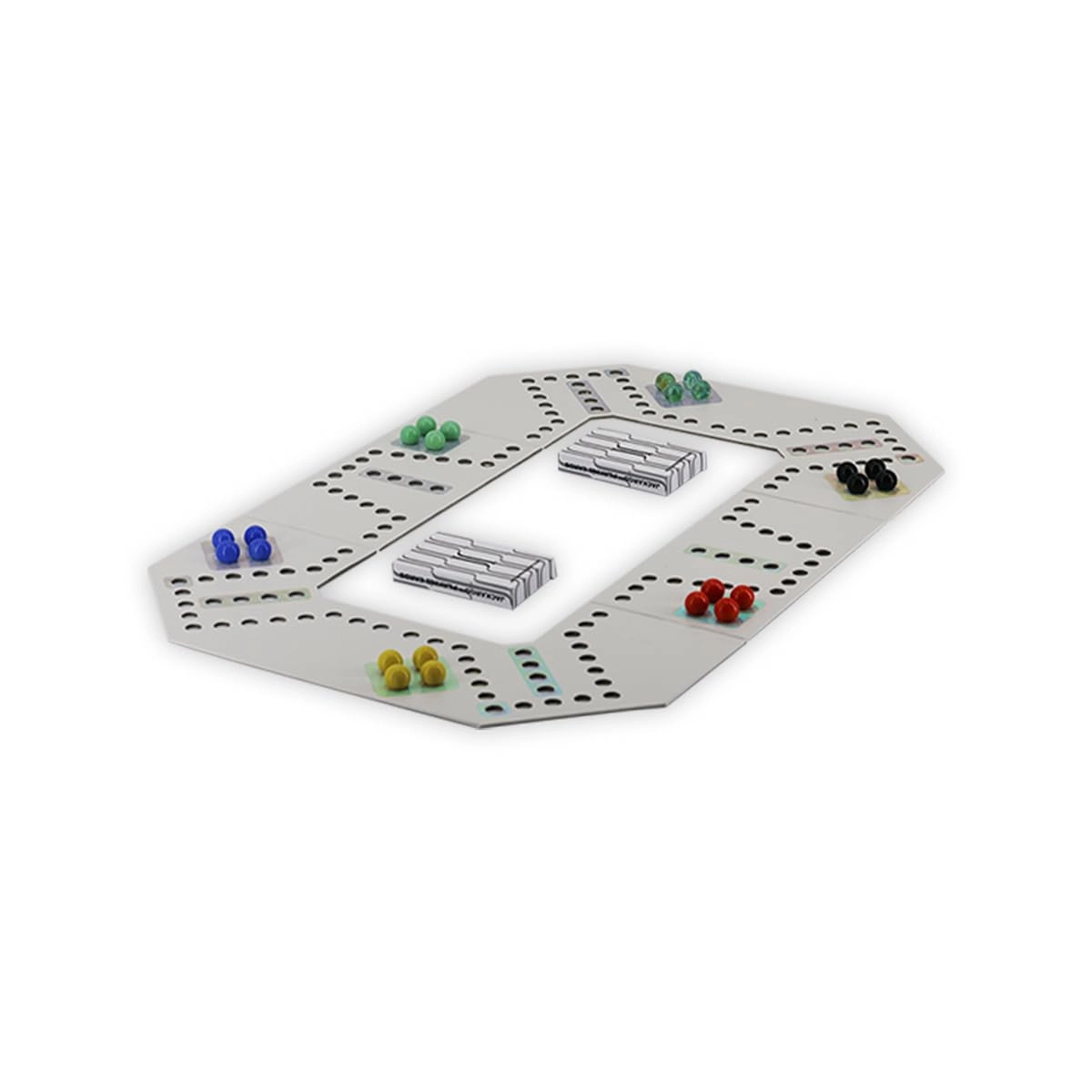 J JACKAROO LITE - 6 Player White leather