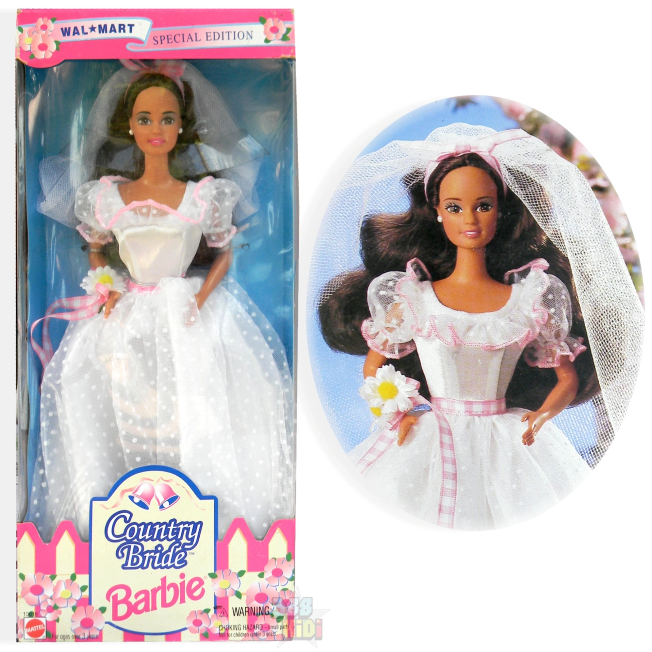 Barbie Country Bride - 11.5" tall Brunette
