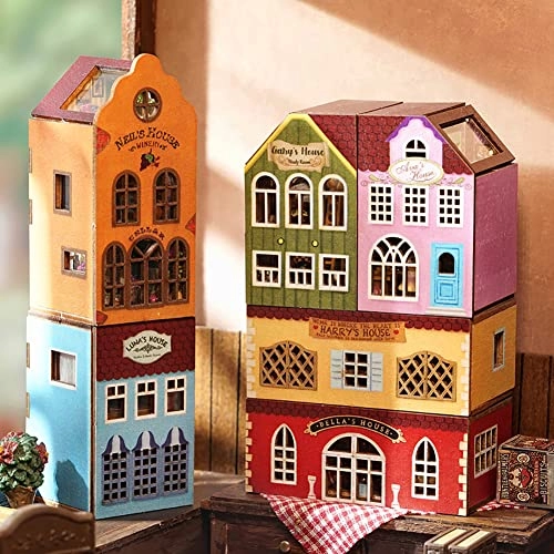 Miniature Wooden Dollhouse Furniture Kit - Creative Room 1:24