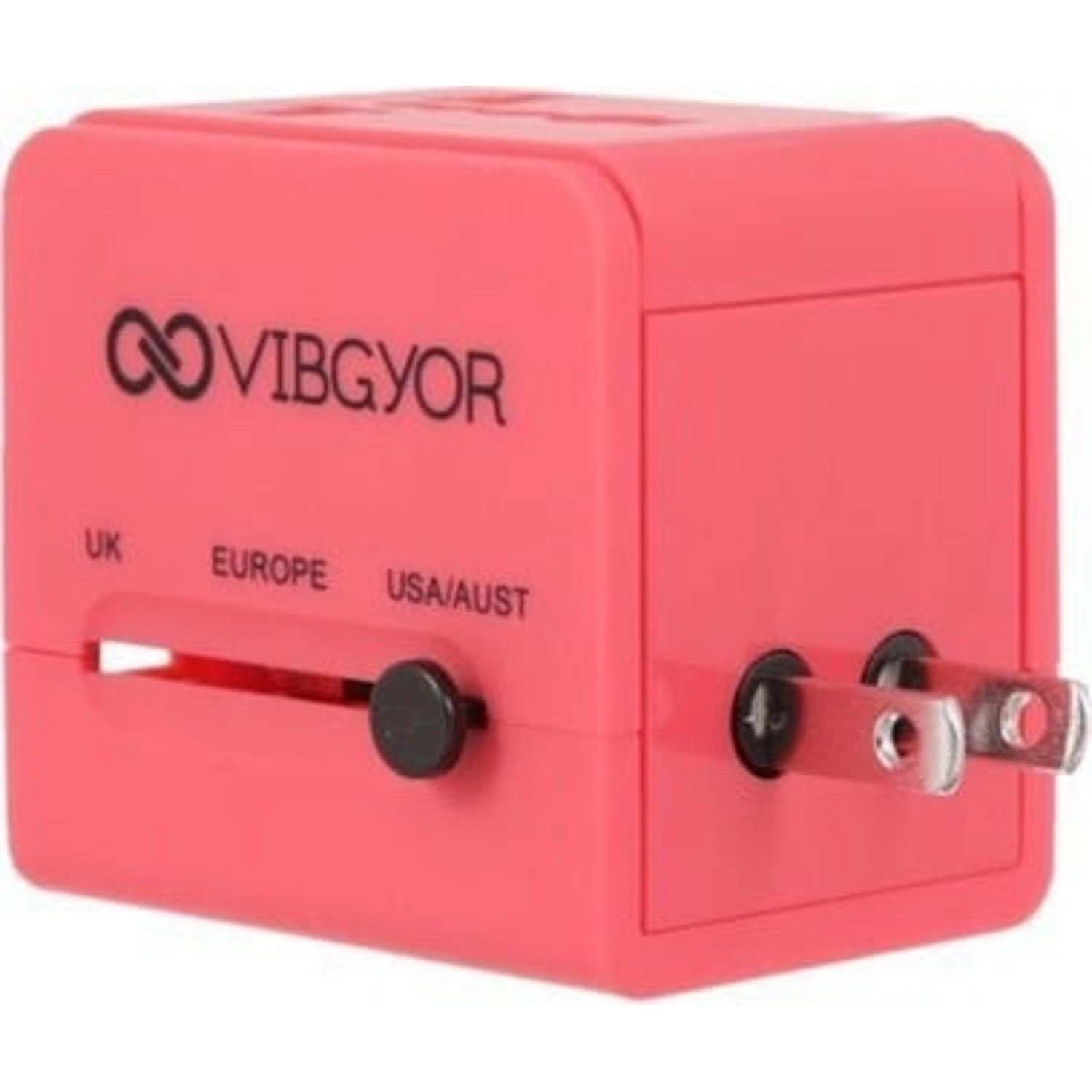 UN3PB - Fits power outlets in over 150 countries USB Output 5V 2100mA