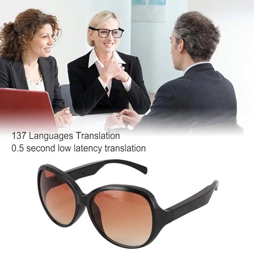 AI Smart Translation Glasses - V5.3 Anti Blue Light