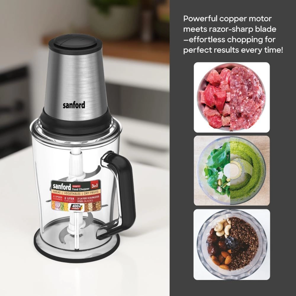 SF5587FC BS - Food Chopper 400W