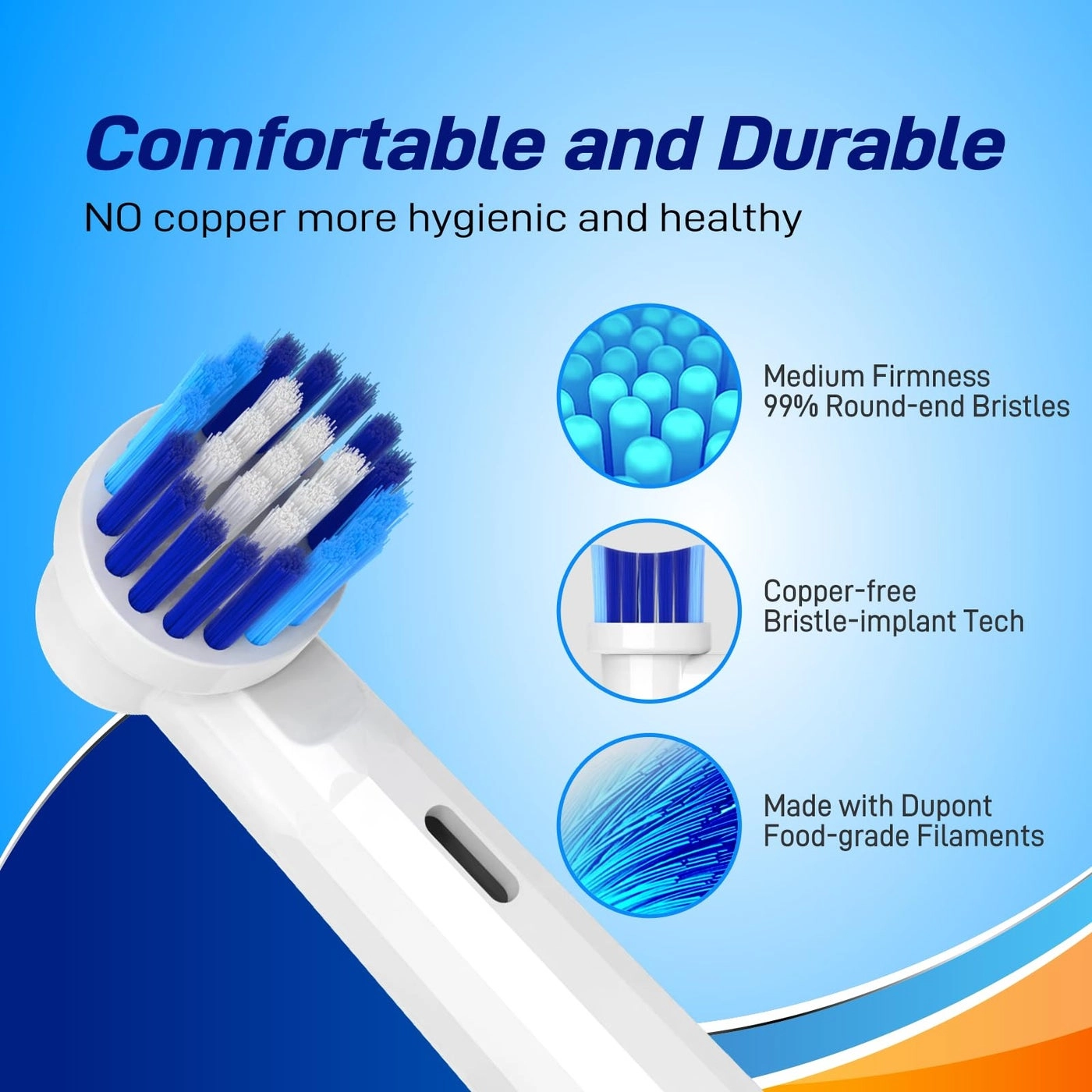 Replacement Toothbrush Heads - Rotating 10 Pack R1/R2 Compatible