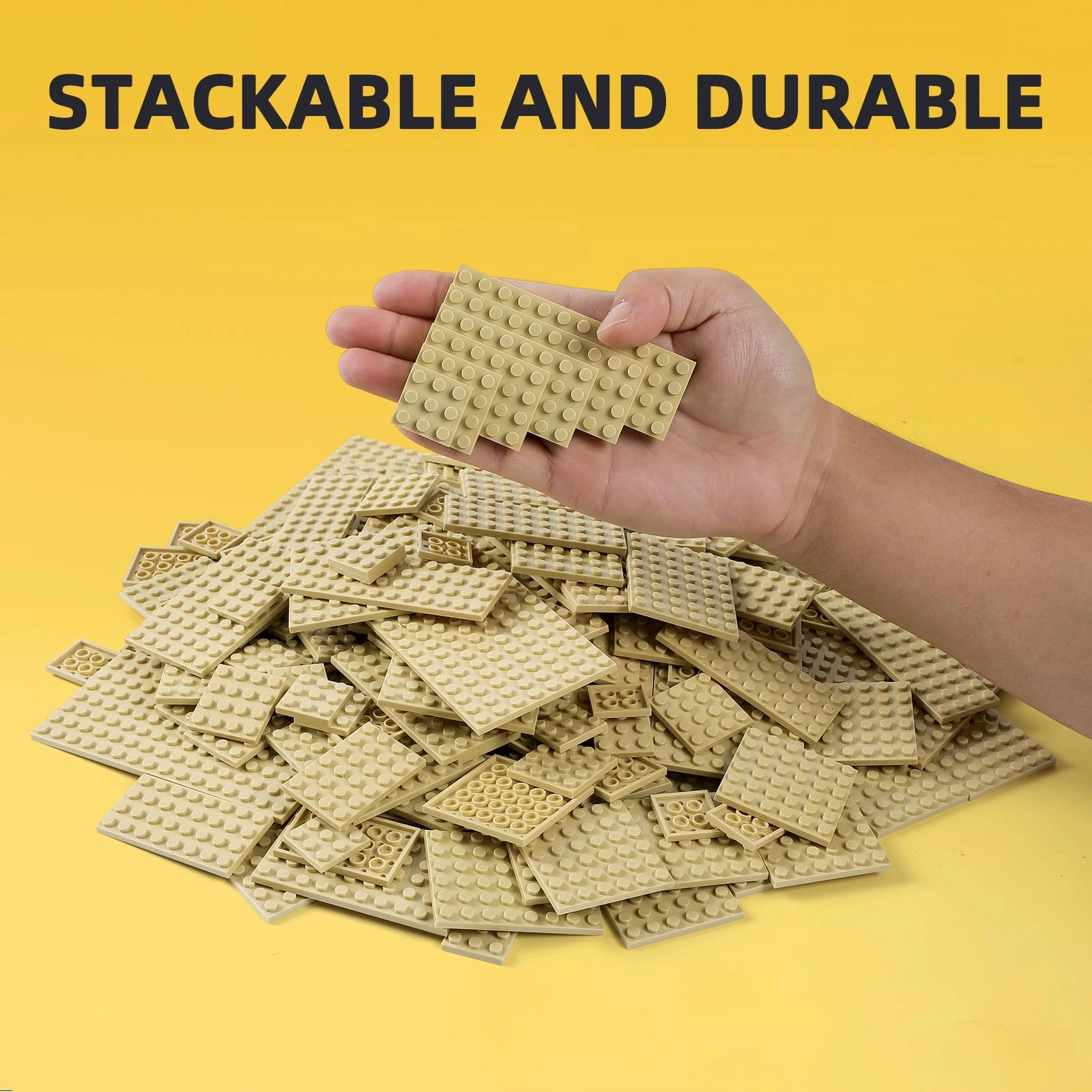 Small Building Plates - Plastic Small Flat Baseplates 150