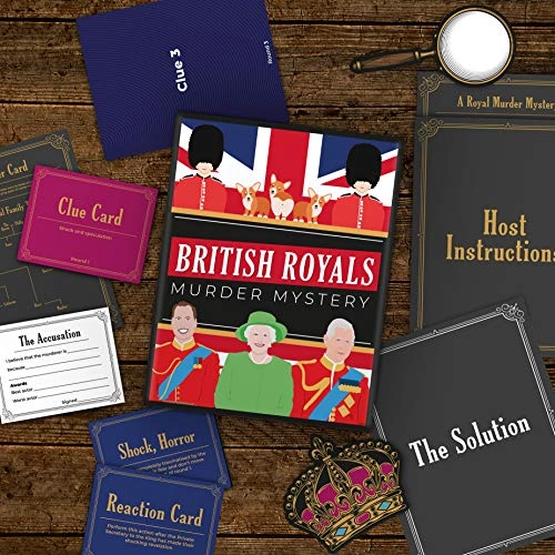 British Royals Murder Mystery - Board Game