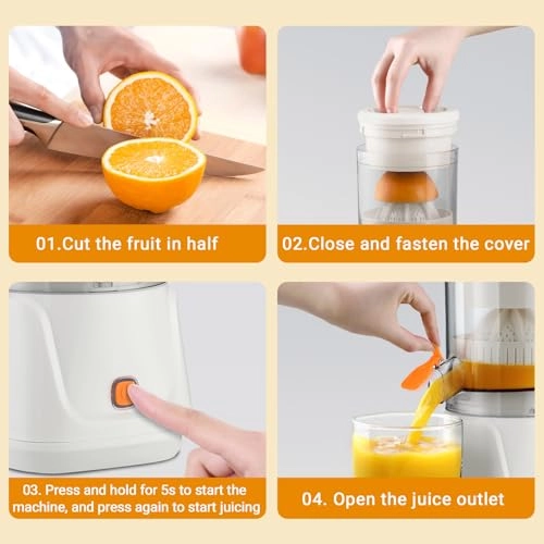 Electric Citrus Juicer - 600 Milliliters