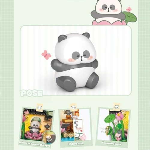 Panda 3D Painting Model - 650pcs