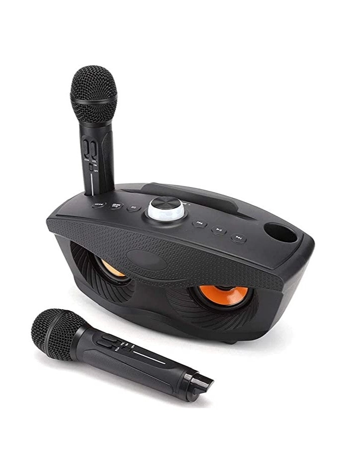 kohelia Dual Microphone Karaoke Machine - 2 10W