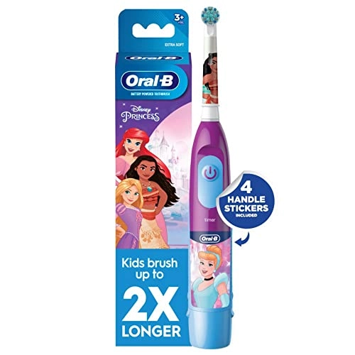 Kid's Battery Toothbrush - Battery Powered Disney Princess