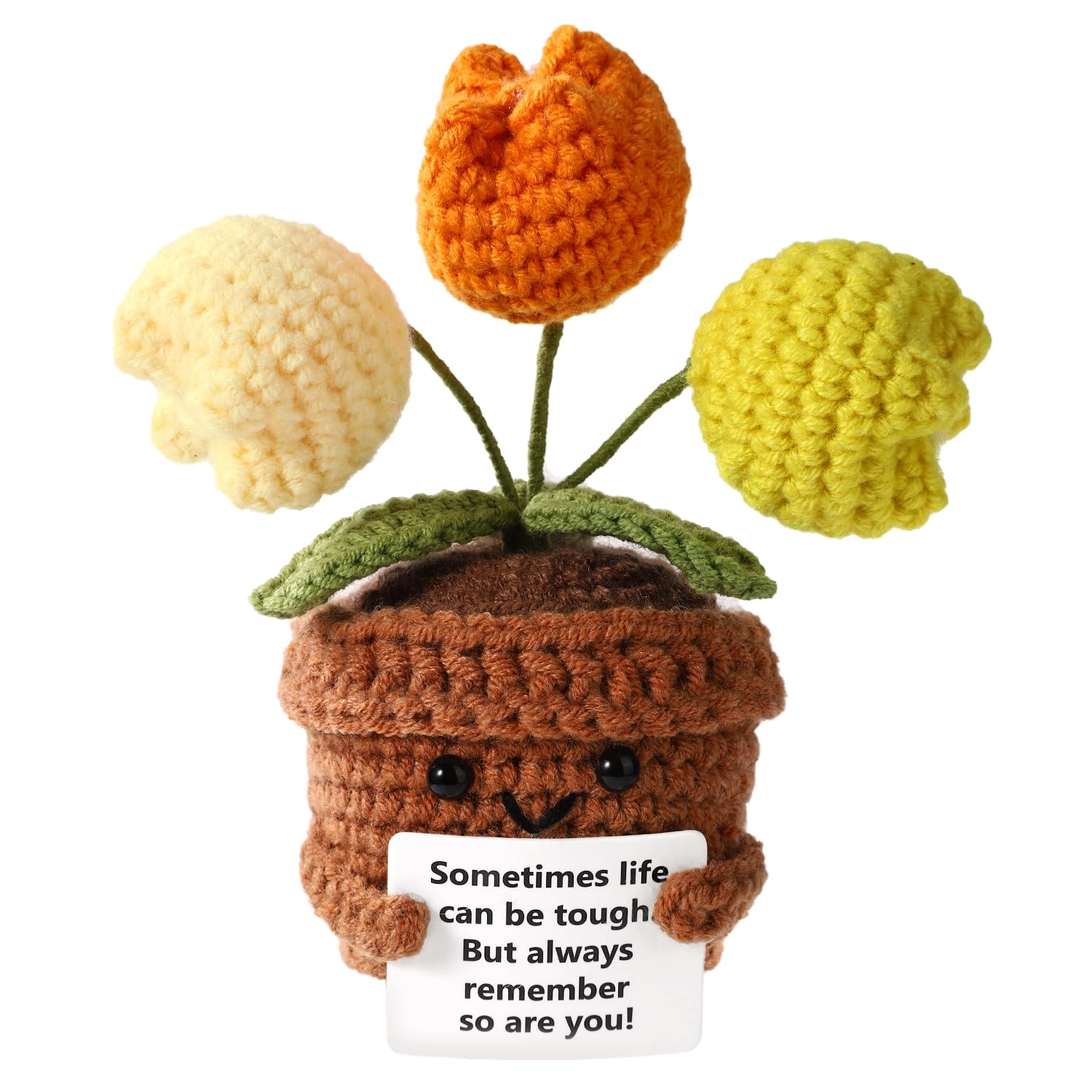 TOYMIS Tulip Knitted Positive Tulip 12 cm Plush