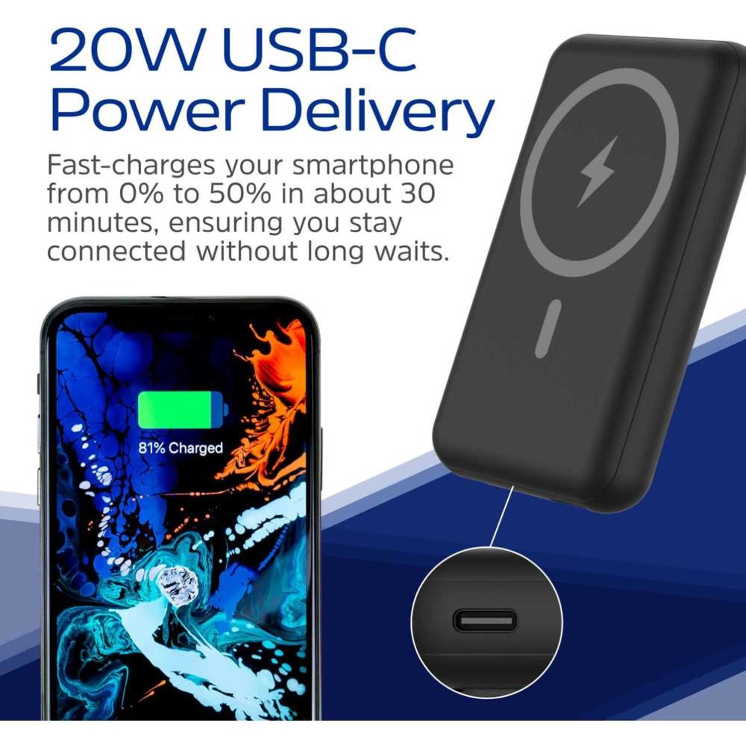 QM10002PQ_BK - 10000 mAh 22.5 Watt