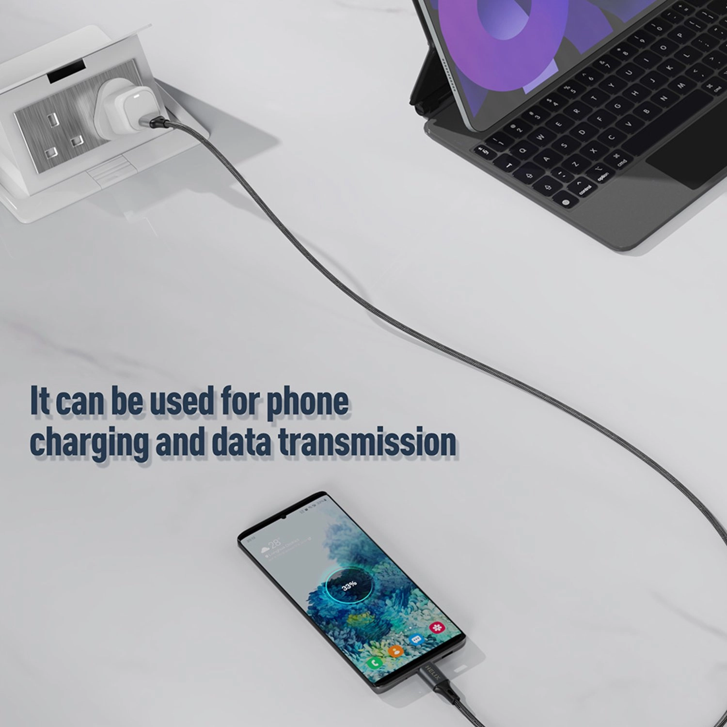 USB Cable USB-C to USB-C 2m