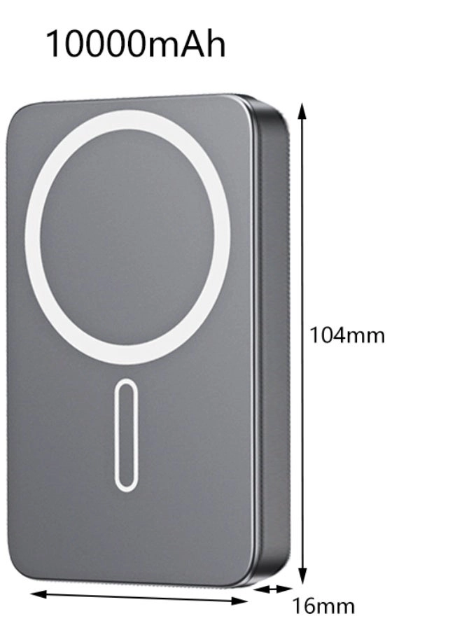 Magnetic Wireless Power Bank - 10000mAh 15W