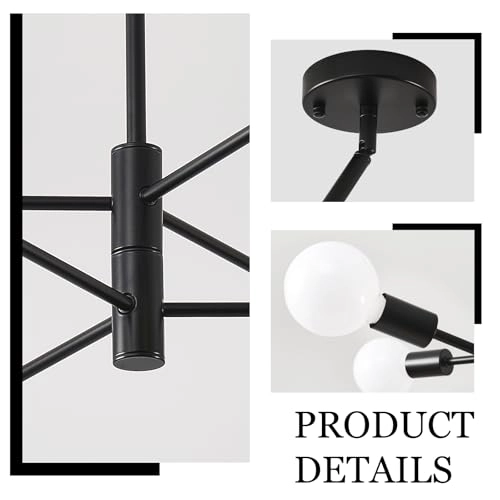 Sputnik Chandelier - Dimmable