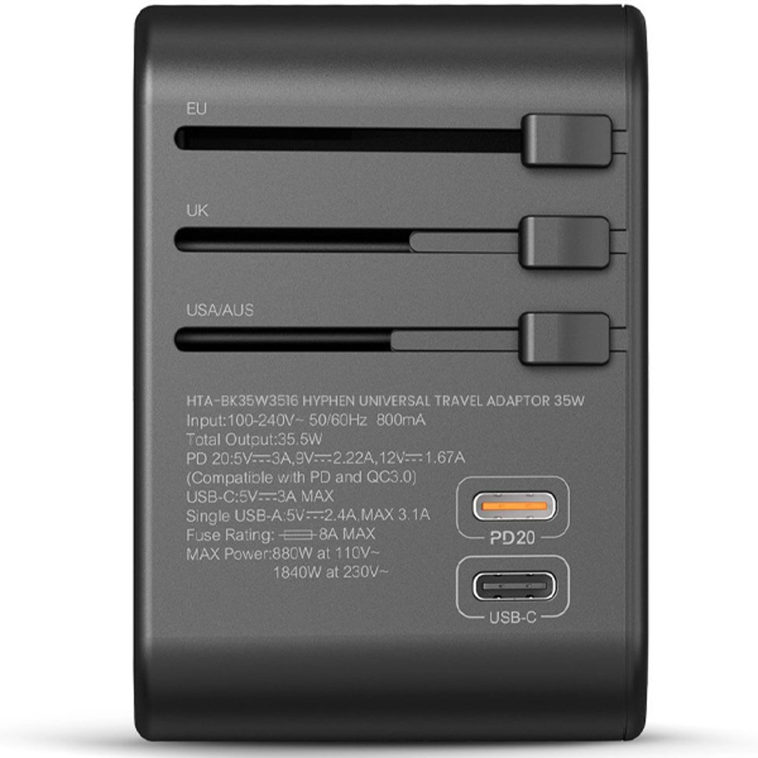 HTA-BK35W3516 - EU/UK/USA/AUS 35 Watt