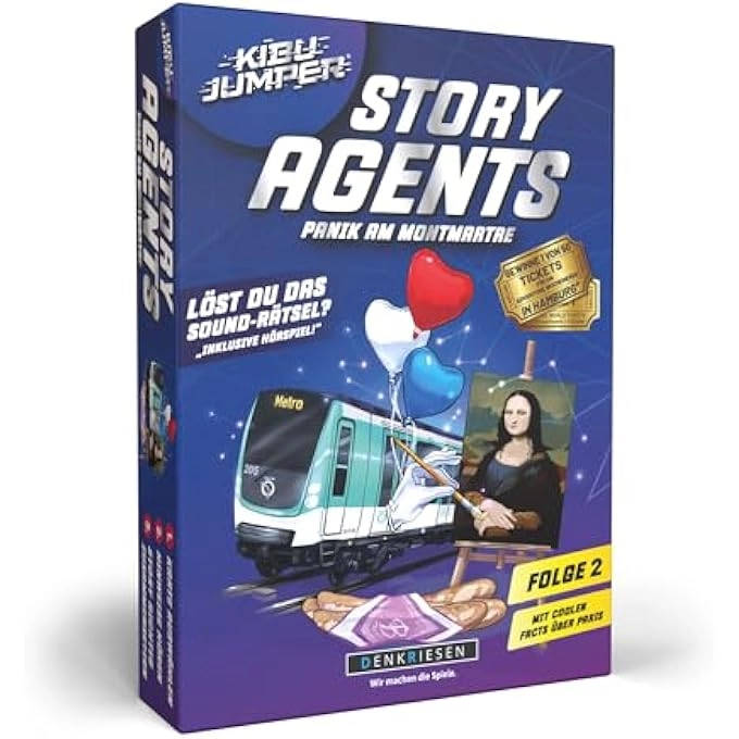 rayihni Story Agents Paris - Panic on Montmartre Puzzle
