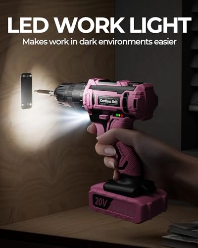 Cordless Drill Set - 20 Volts