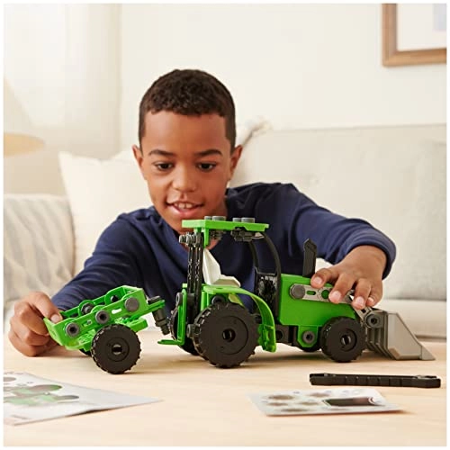 Junior Front Loader Tractor - 1-in-1 114 pcs for ages 5+