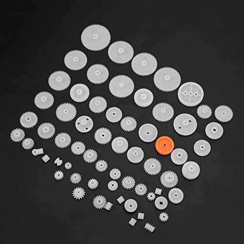 DIY Robot Model Toy Plastic Gear Set - 64pcs ABS