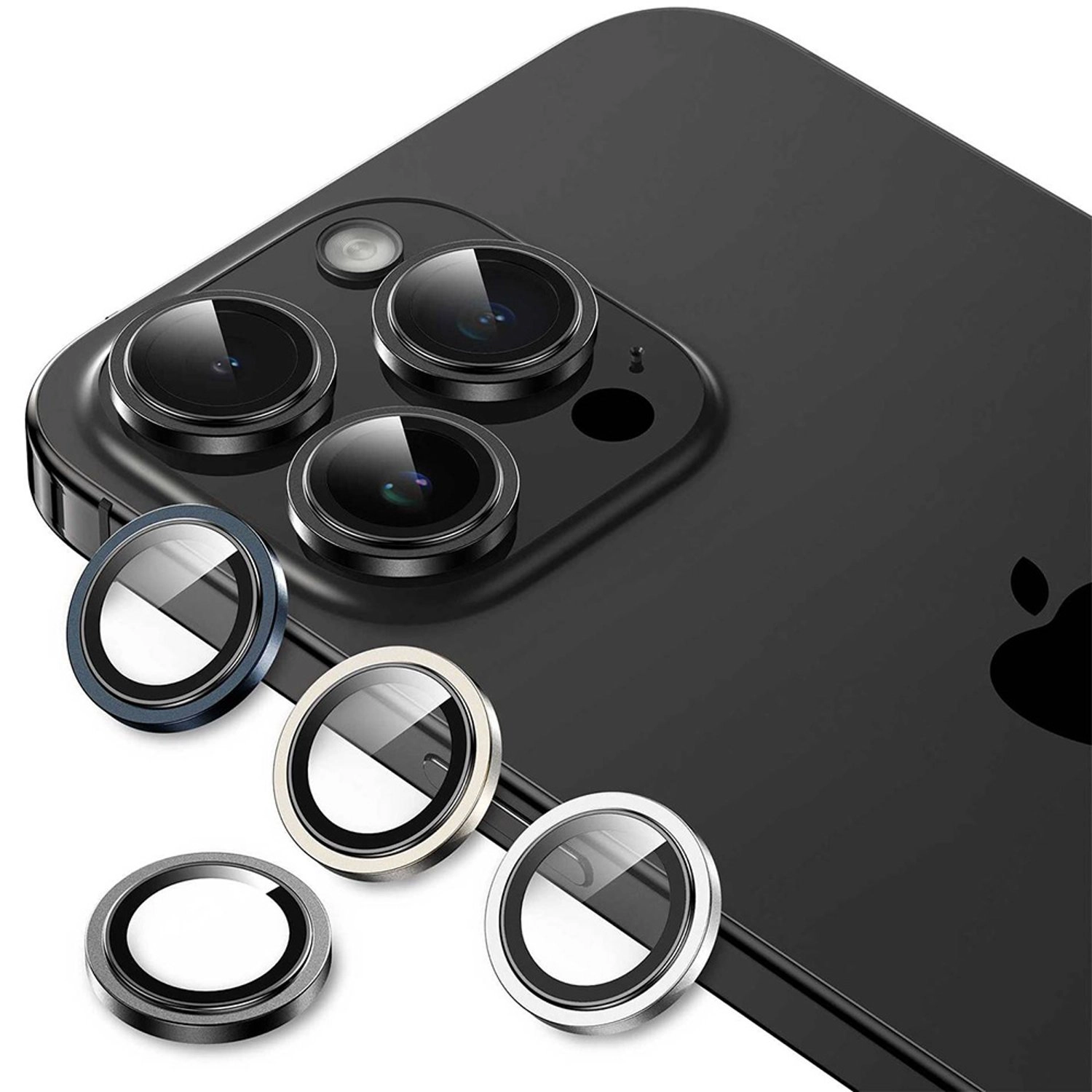 HD Tempered Glass Camera Lens Protector for iPhone 15 Pro / iPhone 15 Pro Max