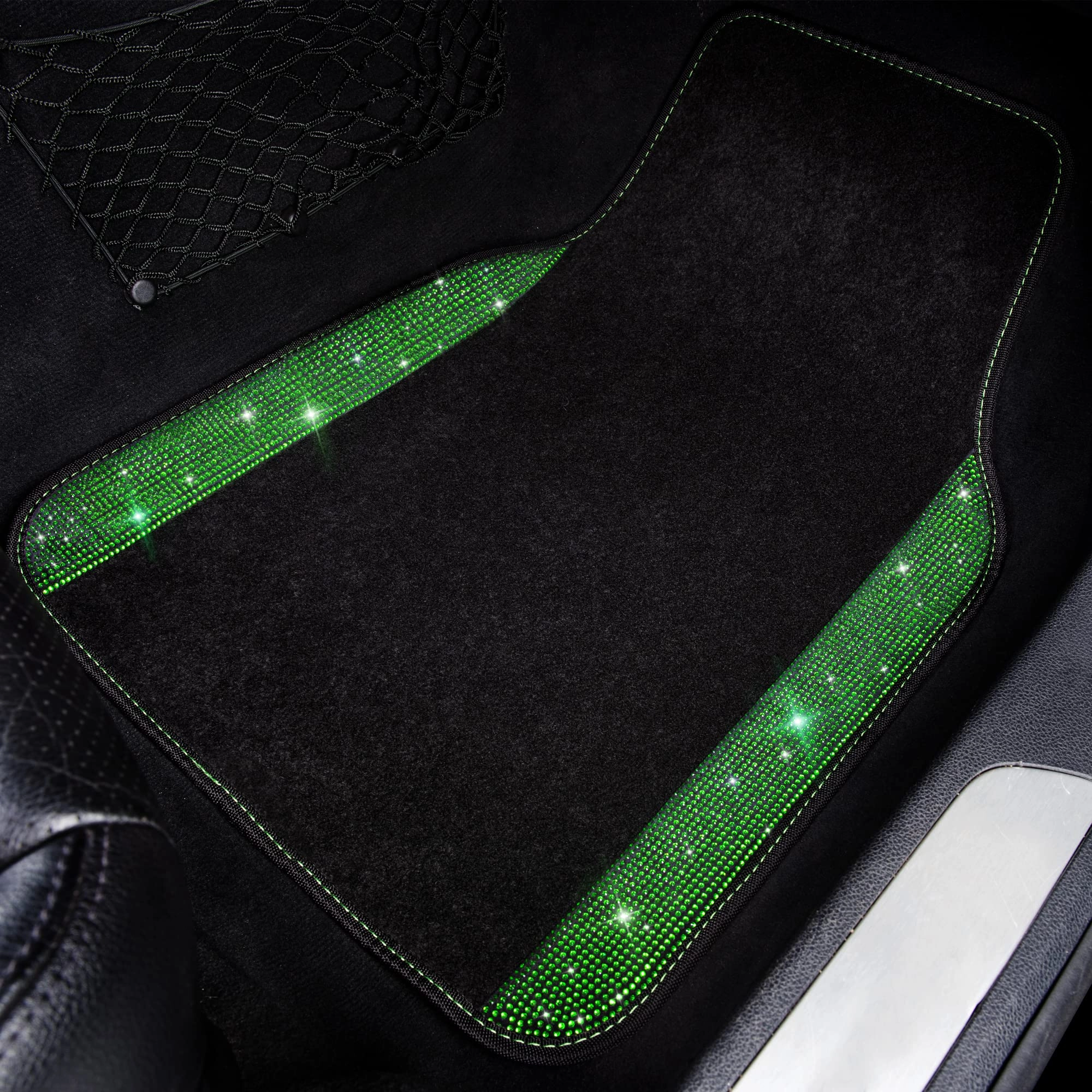 Bling Diamond Car Mats - 4.0 Count Universal Fit